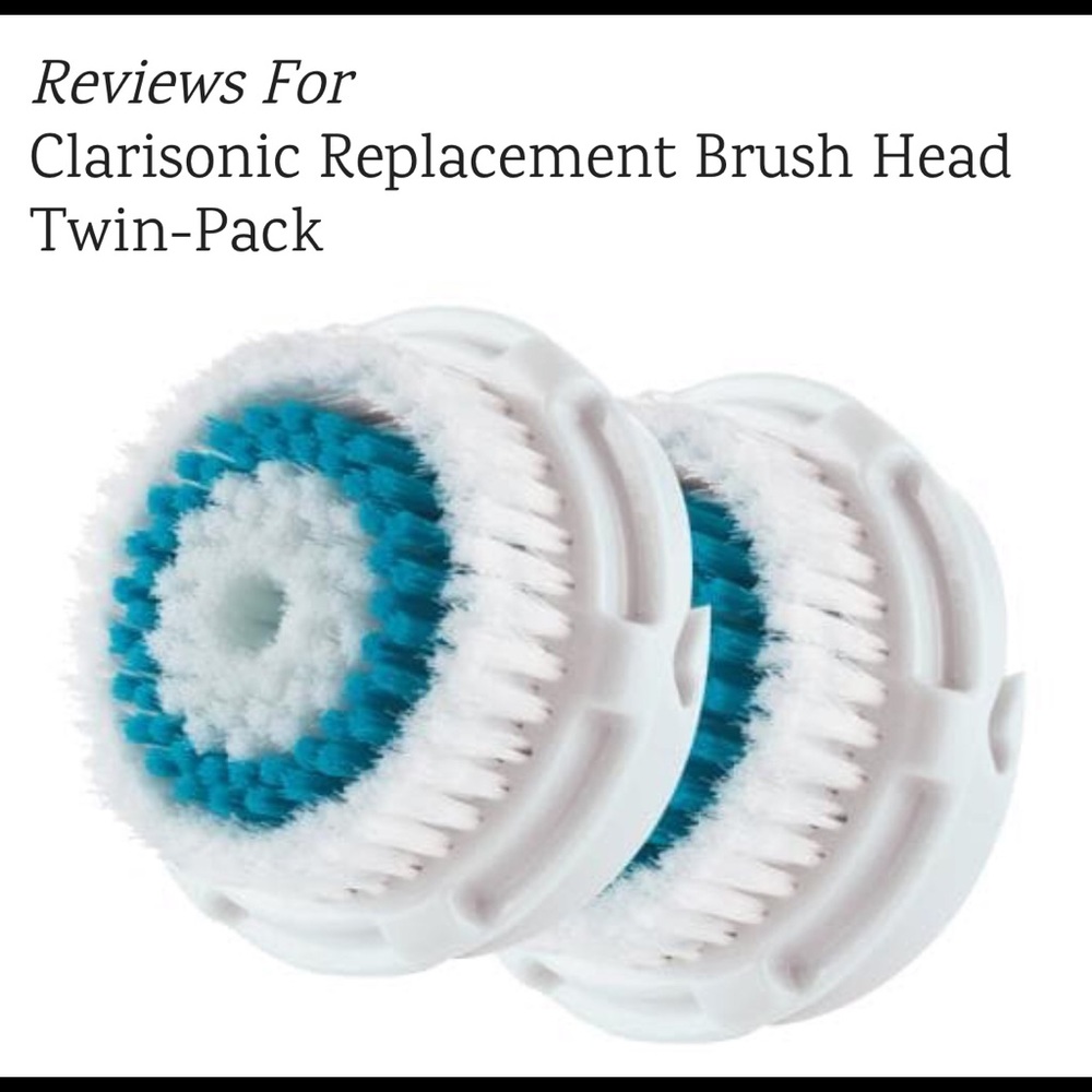 Clarisonic Replacement Brush Head Twin-Pack